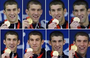 Michael Phelps, ocho Títulos Olímpicos en Beijing 2008
